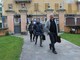 Il sindaco Giacomo Chiappori accompagnato dai suoi legali Il sindaco Giacomo Chiappori accompagnato dai suoi legali