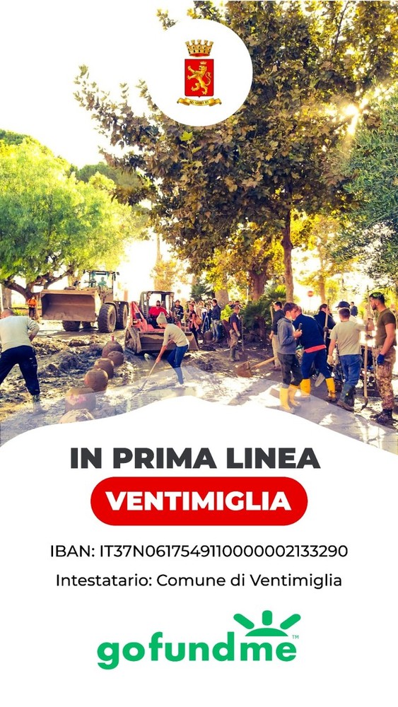 Ventimiglia: servono ancora volontari per liberare gli scantinati, intanto scatta la raccolta fondi 'In prima linea' Ventimiglia: servono ancora volontari per liberare gli scantinati, intanto scatta la raccolta fondi 'In prima linea'