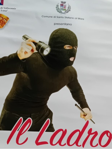 Il Teatro della luna di Vallecrosia va in scena a Santo Stefano al Mare con la commedia "Il ladro"