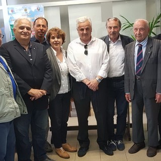 Sanremo: l'Assessore Mauro Menozzi ha visitato ieri la nuova sede dell'Associazione Nazionale Carabinieri