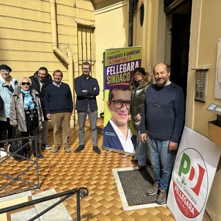 Le immagini dalla nuova sede del Partito Democratico di Sanremo