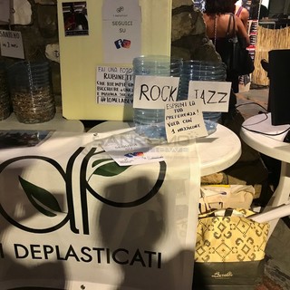 Lo stand dei Deplasticati a Rock in the Casbah Lo stand dei Deplasticati a Rock in the Casbah