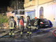 Imperia: incendio nella zona dell'ex stazione di Oneglia, mobilitazione di soccorsi ed un clochard ferito (Foto)
