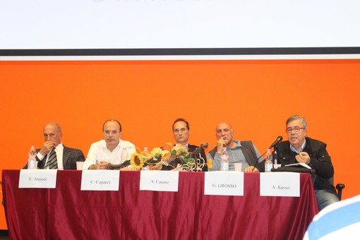 Da sinistra: Annoni, Capacci, Casano, Grosso e Russo