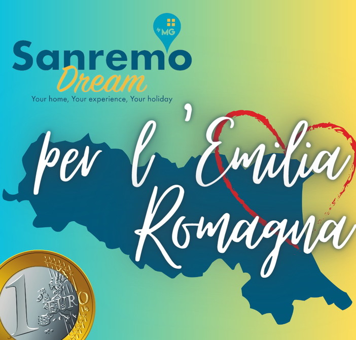 Un euro a prenotazione da Sanremo all'Emilia Romagna: ecco l'iniziativa solidale di un'agenzia immobiliare Un euro a prenotazione da Sanremo all'Emilia Romagna: ecco l'iniziativa solidale di un'agenzia immobiliare