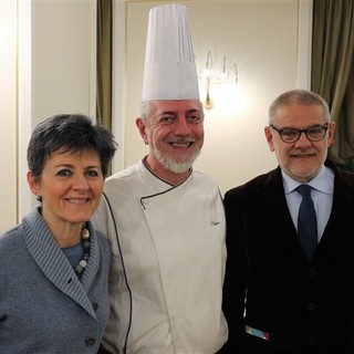 Casinò Sanremo: Clara e Gigi Padovani hanno provato ieri sera il nuovo menù del ristorante Biribissi