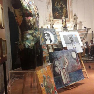 Imperia: progetto “Artisti per caso e per passione”, al via l'esposizione e la vendita delle tele