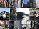 Sanremo: ritorno di fiamma da una idropulitrice, camion di Amaie Energia distrutto ed operaio ferito (Foto e Video)