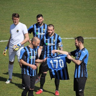 Fabio Laera domenica scorsa contro il Finale è sceso in campo per l'ultima volta con la maglia dell'Imperia
