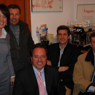 Sanremo: Riccardo Giordano e Claudio Burlando da Ipazia