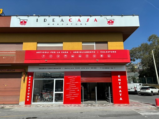 Sanremo: Ideacasa Mercatone apre le porte in via Frantoi Canai! Sanremo: Ideacasa Mercatone apre le porte in via Frantoi Canai!