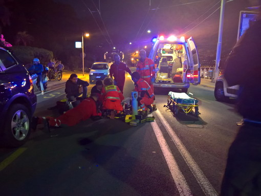 Trasportata ieri sera a Pietra Ligure la 19enne investita sull'Aurelia: è sempre grave ma non in pericolo di vita Trasportata ieri sera a Pietra Ligure la 19enne investita sull'Aurelia: è sempre grave ma non in pericolo di vita