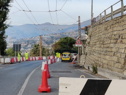 La zona di La Vesca interessata dal cantiere Anas