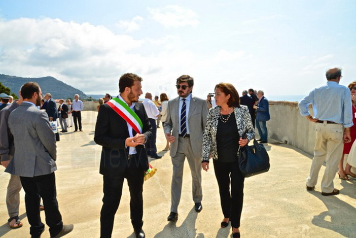 Ventimiglia: la soddisfazione di Giovanni Ballestra per l'inaugurazione del Forte dell'Annunziata Ventimiglia: la soddisfazione di Giovanni Ballestra per l'inaugurazione del Forte dell'Annunziata
