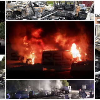 Ospedaletti: incendio in un parcheggio condominiale di strada Vallegrande, distrutte tre auto, un camper e un furgone (Foto e Video) Ospedaletti: incendio in un parcheggio condominiale di strada Vallegrande, distrutte tre auto, un camper e un furgone (Foto e Video)