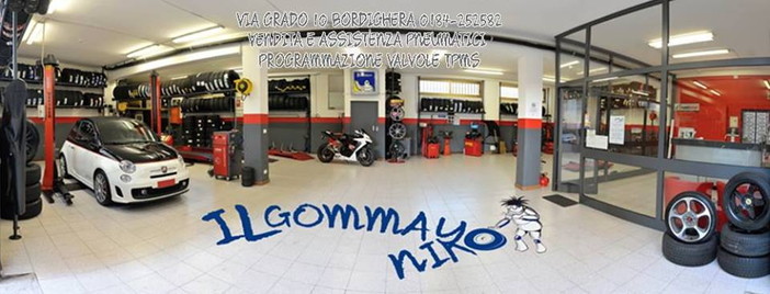 Bordighera: "Il Gommayo Niko" garantisce la migliore tenuta e la massima sicurezza su strada Bordighera: "Il Gommayo Niko" garantisce la migliore tenuta e la massima sicurezza su strada
