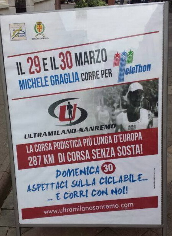 Il 30 marzo scorso la IntegrAbili Handbike Team ha accompagnato il maratoneta Michele Graglia Il 30 marzo scorso la IntegrAbili Handbike Team ha accompagnato il maratoneta Michele Graglia