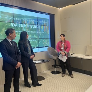 Chiara Osnago Gadda, Andrea Giannetto e Anna Freschi, vice presidente di ADACI