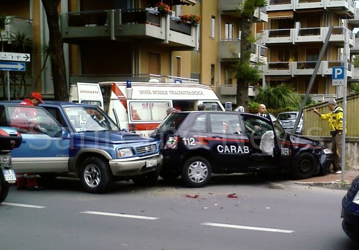 Bordighera: incidente ai carabinieri, tutti i particolari