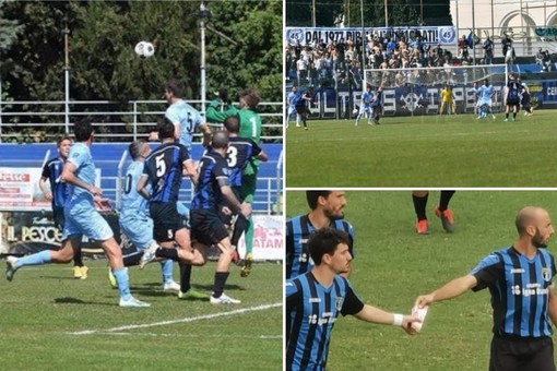 Imperia calcio, le prossime due partite saranno...fondamentali. Retrocessione decisa ma il terzultimo posto sarà importante per il ripescaggio