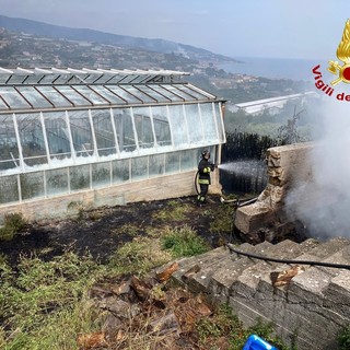 L'intervento dei Vigili del Fuoco L'intervento dei Vigili del Fuoco