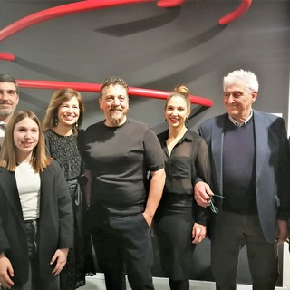 Taggia: una installazione di Igor Grigoletto per Corradini Home Solution, ieri la prima (Foto)