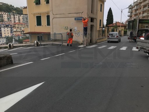 L'incrocio incriminato L'incrocio incriminato