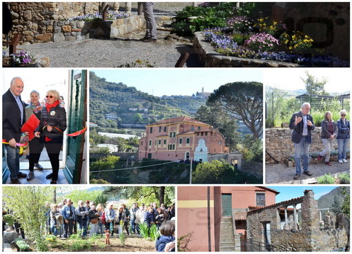 Taggia: inaugurata questa mattina Villa Curlo, quest'estate le visite e anche la possibilità di matrimoni (Foto e Video)