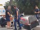 Sanremo: scontro auto-moto alla rotonda di Valle Armea, due feriti lievi portati in ospedale (Foto) Sanremo: scontro auto-moto alla rotonda di Valle Armea, due feriti lievi portati in ospedale (Foto)