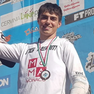 Emiliano Leone del NG Team Salesiani di Vallecrosia sul podio alla ‘Ion Cup’ di Limone Piemonte Emiliano Leone del NG Team Salesiani di Vallecrosia sul podio alla ‘Ion Cup’ di Limone Piemonte
