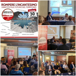 Imperia: ieri mattina affollata riunione del movimento politico cittadino 'Imperia di Tutti Imperia per Tutti' (Foto)