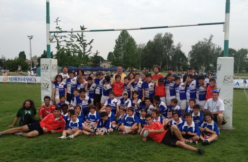 L’Imperia Rugby con i suoi piccoli atleti al trofeo Topolino di Treviso assieme agli 'Orsi' genovesi