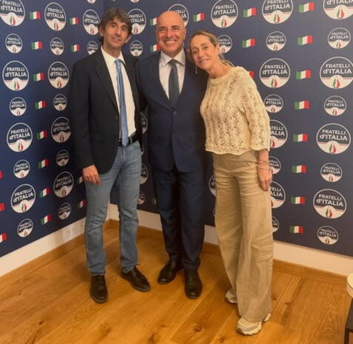 Fratelli d'Italia, confronto a Roma tra Gianni Berrino, Arianna Meloni e Donzelli: focus su Liguria e futuro del Partito Fratelli d'Italia, confronto a Roma tra Gianni Berrino, Arianna Meloni e Donzelli: focus su Liguria e futuro del Partito