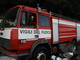 Ventimiglia: principio d'incendio alle  ruote di un camion in transito sull'autostrada, intervento dei Vigili del Fuoco