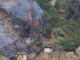 Sanremo: incendio di sterpaglie sulla strada tra Poggio e Ceriana, intervento dei Vigili del Fuoco