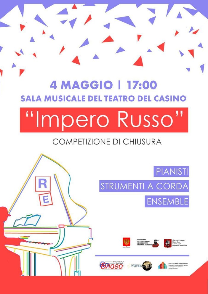 Sanremo: questo pomeriggio al Teatro del Casinò l'evento di musica classica 'Impero Russo' condotto dall'influencer Ilaria Salerno Sanremo: questo pomeriggio al Teatro del Casinò l'evento di musica classica 'Impero Russo' condotto dall'influencer Ilaria Salerno