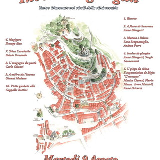 Sanremo: questa sera, teatro itinerante con a la Compagnia Stabile Città di Sanremo Sanremo: questa sera, teatro itinerante con a la Compagnia Stabile Città di Sanremo