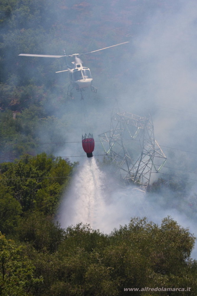 Imperia: incendio nella zona di Villa Faraldi, da questa notte soccorritori al lavoro Imperia: incendio nella zona di Villa Faraldi, da questa notte soccorritori al lavoro