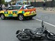 Ventimiglia: scontro moto-scooter in corso Genova, 15enne portato in ospedale in gravi condizioni (Foto)