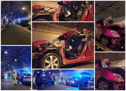 Tragico incidente sulla A10: auto travolge operai tra San Bartolomeo e Imperia Est, c'è una vittima (Foto e Video) Tragico incidente sulla A10: auto travolge operai tra San Bartolomeo e Imperia Est, c'è una vittima (Foto e Video)