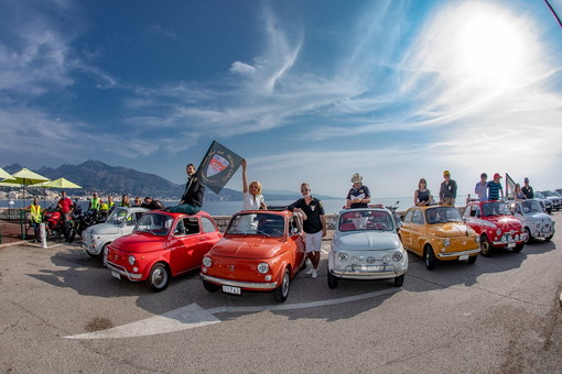 Domenica prossima, passeggiata delle Fiat 500 storiche fra Monaco e la Riviera italiana
