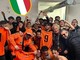 Calcio. Trionfo orange, la Juniores dell’Ospedaletti vince il campionato e accede alle finali regionali