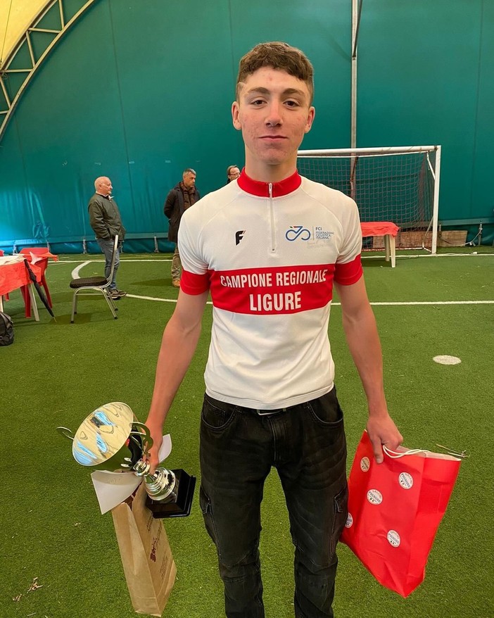 Ciclismo: Joann Rolando neo campione regionale ligure di bici su strada nella categoria Juniores