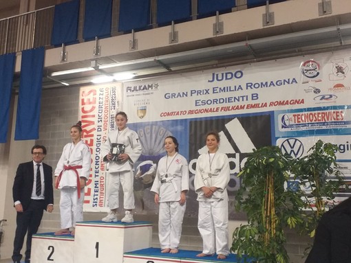 Valentina Palagi, tesserata Judo Sanremo, conquista l'oro al Grand Prix Reggio Emilia