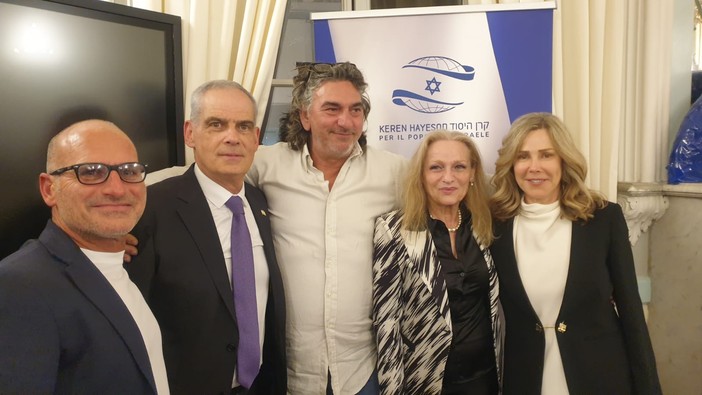 L'ambasciatore Jonathan Peled ospite all'evento dell'associazione culturale Italia Israele di Ventimiglia Sanremo International (Foto)