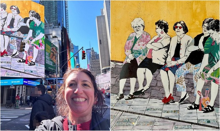 Isolabona sbarca a New York con il murales "There's no place like home" (Foto) Isolabona sbarca a New York con il murales "There's no place like home" (Foto)