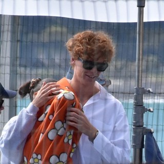 Ospedaletti: tennis club 'blindato' per la registrazione di uno spot con Jannik Sinner (Foto e Video) Ospedaletti: tennis club 'blindato' per la registrazione di uno spot con Jannik Sinner (Foto e Video)