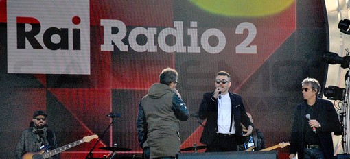 Junior Cally sul palco di Piazza Colombo