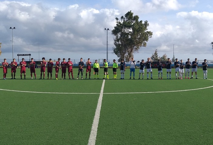 Calcio Juniores: la Sanremese, in 10 contro 11, cede di misura al Saluzzo