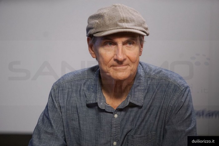 James Taylor a #Sanremo2018: "Non vedo l'ora di duettare con Giorgia, ha una voce meravigliosa"